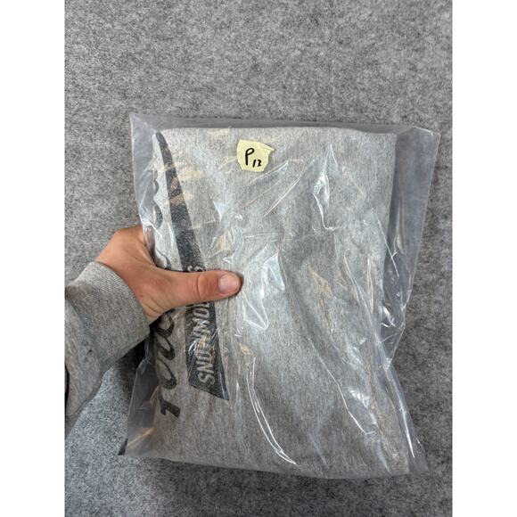 VINTAGE Arctic Cat Snowmobiles Jerzees Shirt Mens XL Gray Short Sleeve Tee 90s - Picture 6 of 6